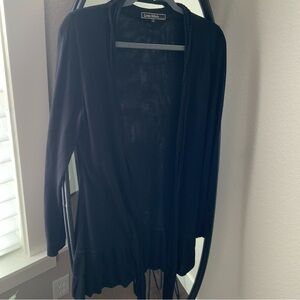 Light weight black cardigan.